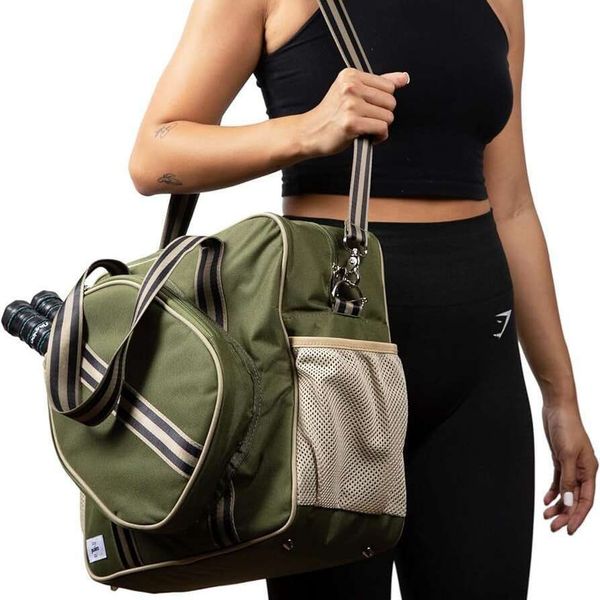 Bolsa de picareta na moda, ombro cruzado do ombro, computador de mão, dobrável, bolso múltiplo, saco de paddle de esportes separáveis seco