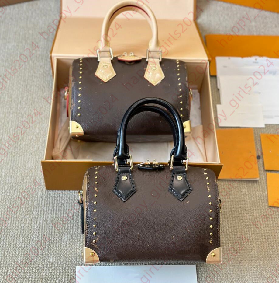 Luxury Designer Pillow bag women Speedys 20 Shoulder Bag Trunk handbag Boston tote Satchels high quality crossbody bags Clutch wallet Hobo purses la