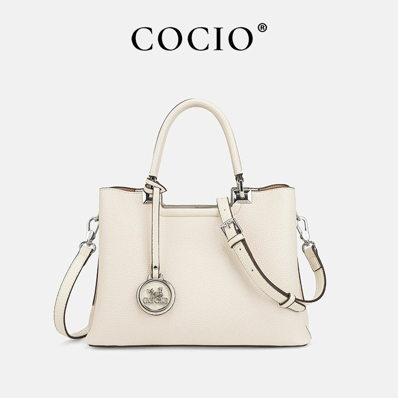 COCIO Free delivery designer tote Bags For woman ladies flap lady camellia flower square bag handbag pink cross body bag