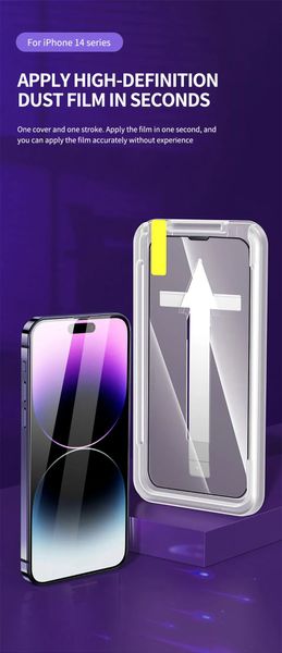 Hardness HD Privacy Auto Alignment Kit Tempered Glass for iPhone 16 15 14Plus 13 12 11 XR Xsmax 8P Screen Protector with Easy Install Tray E