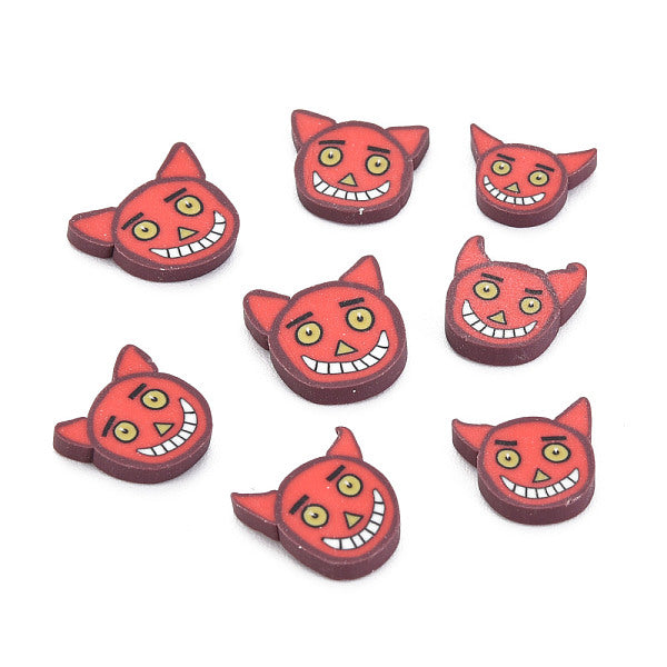 Halloween Handmade Polymer Clay Cabochons