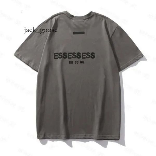 essentialsclothing essentialsshorts essentialsshirt T Shirts Thick Cotton Version Summer Women Designers TShirt Fashion Tops Man Casual Lett