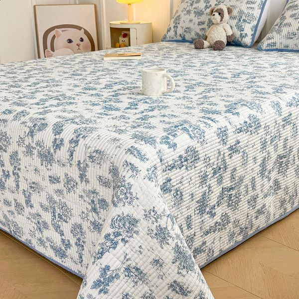 Skinfriendly Bed Cover Printed Bedspread Double Side n Blanket Home Bedsheet Soft Bedspreads cubrecama No Pillowcase 250120
