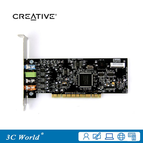 Creative Sound Blaster SB0570 PCI Sond Cards Games Music Games Original Desktop Computer Sound Card