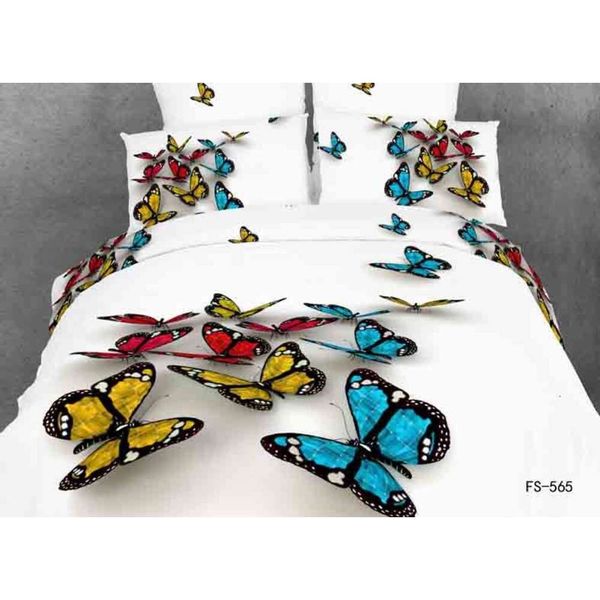 Factory Outlets Europe and America 3D Denim 100% Cottooral Series Kit 4 Bedding Set Quality Duvet Cover Set