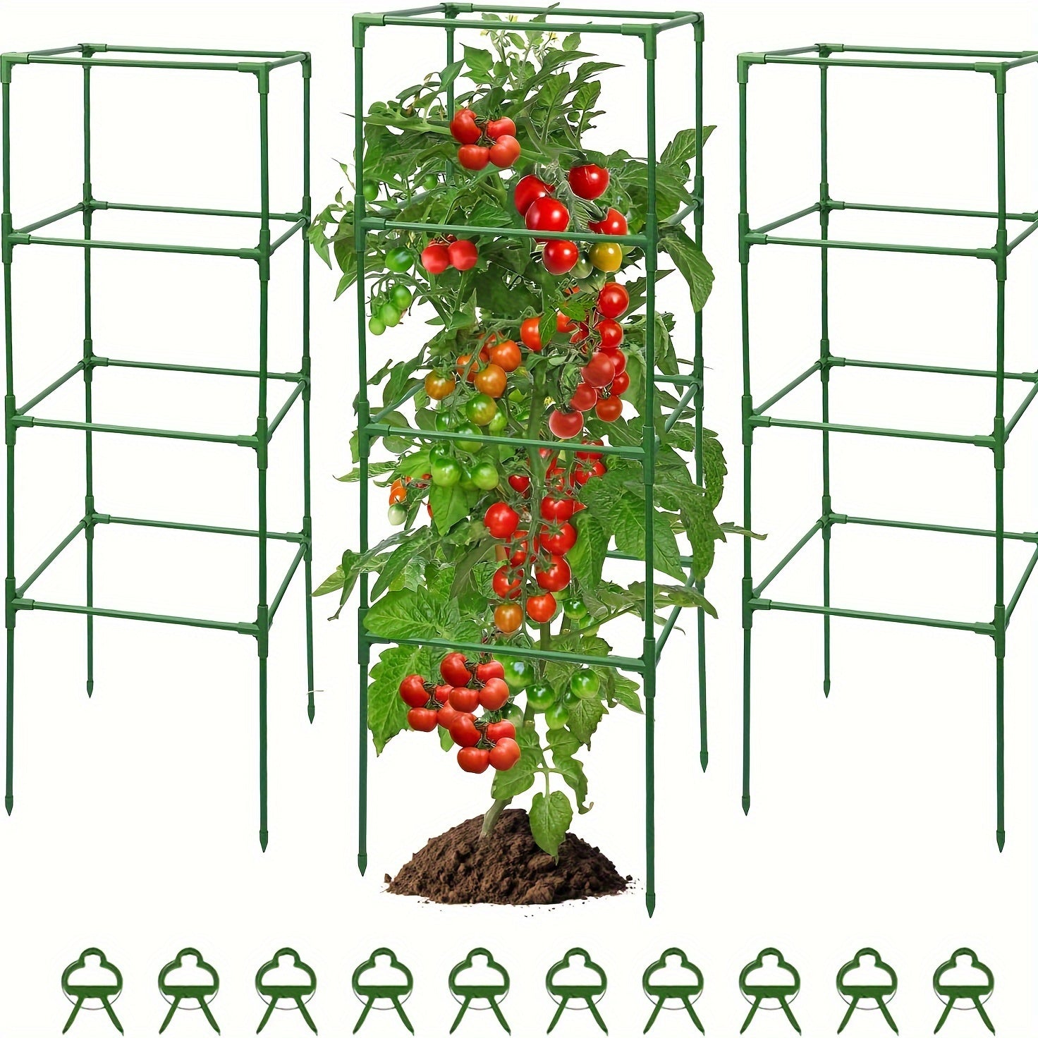 TEMU 3 53 , - Assembled Frame For , , , For Potted Plants 10pcs