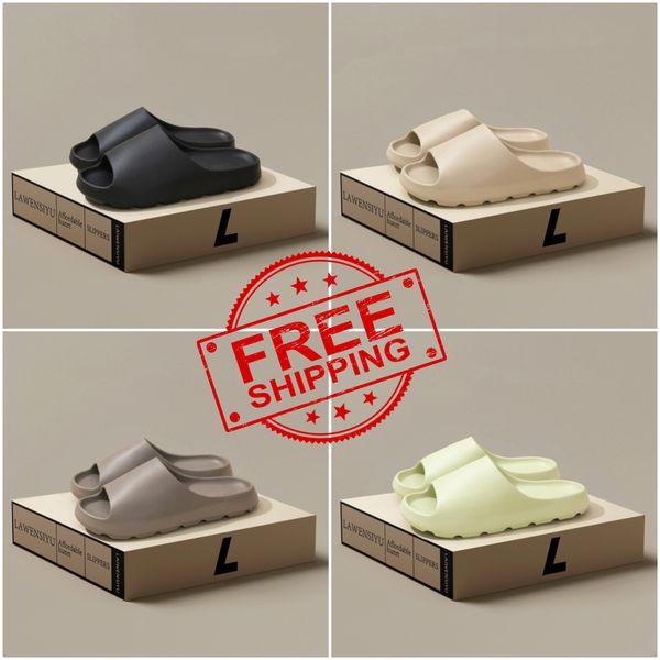 House Women man Massage Slippers Summer Indoor PVC Non-slip Bathroom Slides Couples Flat Shoes Bedroom Comfortable khaki green sandals