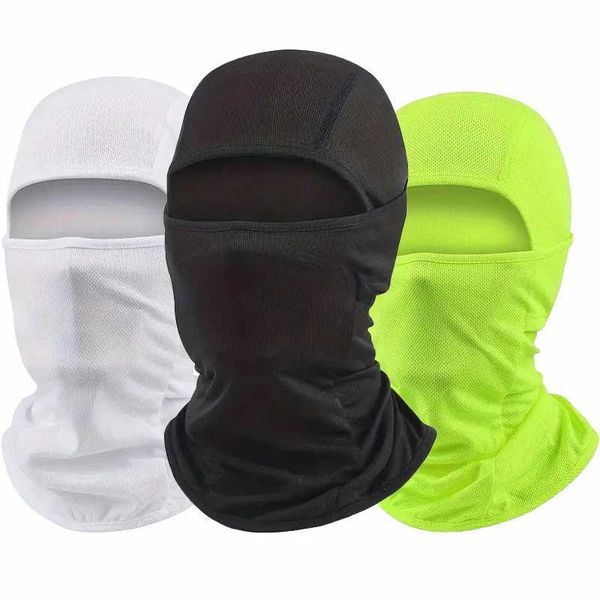 Balaclava face mask ski hat full face mask breathable and windproof summer outdoor activities Y240923