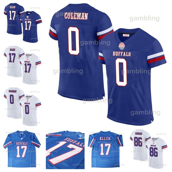 Mens-Youth-Women Custom Football Jerseys Coleman Kincaid Allen Hamlin Knox KellJersey