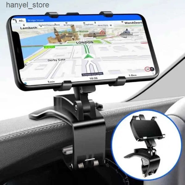 Cell Phone Mounts Holders Car Mobile Phone Stand Multi functional Instrument Cluster Phone Stand Rear View Mirror Navigation Stand L240910