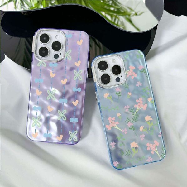 wers and plants are suitable for Apple 15 Promax phone case, iPhone 14 water ripple IMD 13 new model, 12 tide, 11 internet celebrities