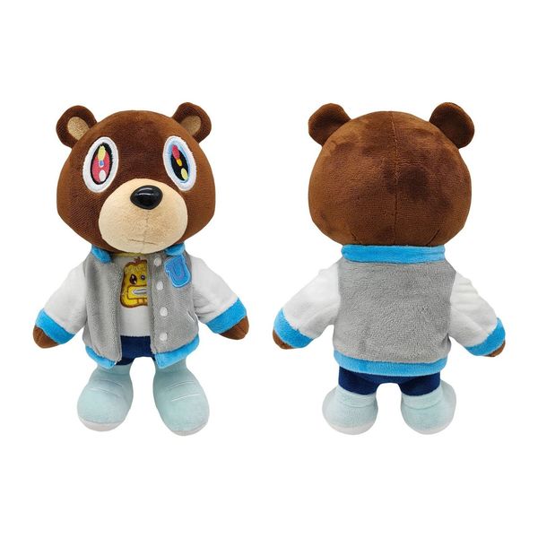 Plush Dolls 26CM Kanye Same Teddy Bear Toy Doll High Quality Cute Stuffed Children s Birthday Gift 230802
