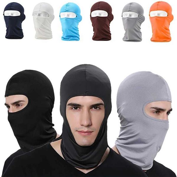 Cycling Motorcycle Face Mask Outdoor Sports Hood Full Cover Face Mask Balaclava Summer Sun Rotection Neck Scraf Riding Face HatXJ240828