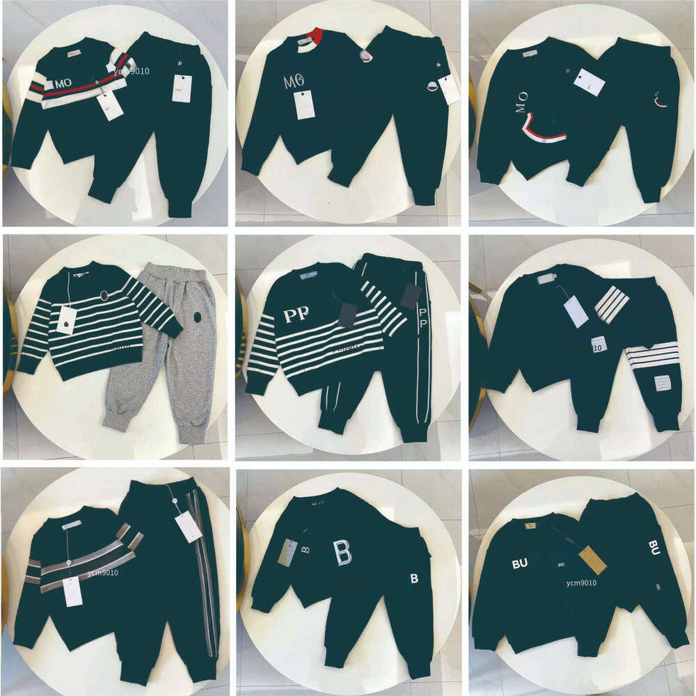 Kids Sweater Jogger Set | 2-Piece Knit Tracksuit for Boys & Girls | Cozy Sports & Casual Wear for Autumn Winter Play and Lounging