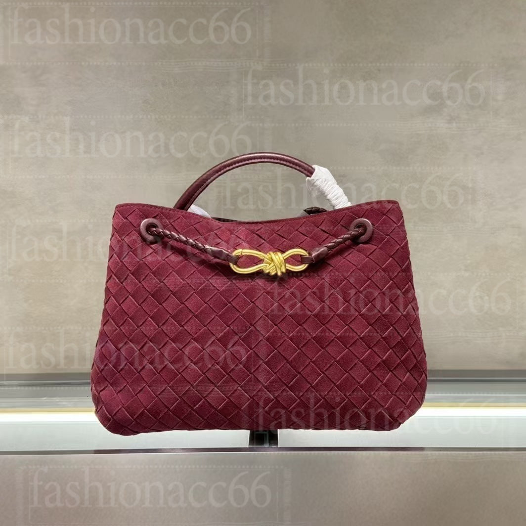 Andiamo Parachute Suede Weave Bag Designer Bag Tote Bag Handle Intrecciato Cow Women Bags Purses And Handbag Famous Designer Evening Bag