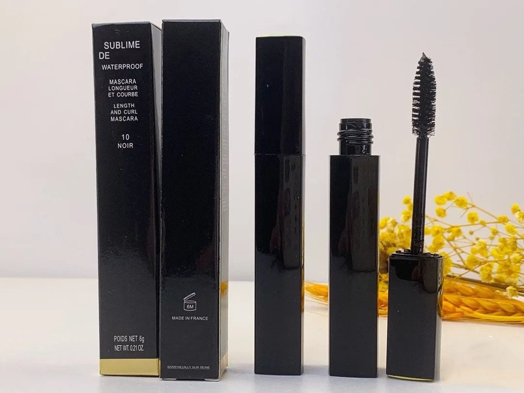 Makeup Mascara 6g Sublime Beauty Waterproof Mascaras Noir Black Lengthening Curl Thinning Long lasting Eyelash Extension Gel Eyes Cosmetics High Qua