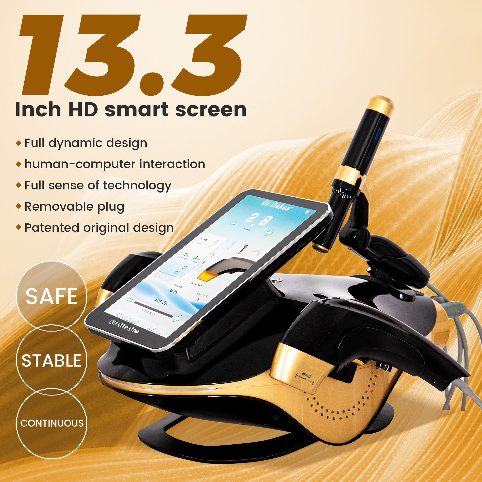 Hifu Ultrasonic Device - Facial Firming & Rejuvenating Tool - Collagen Regeneration MAX - Safe & Efficient: Professional Care At Home