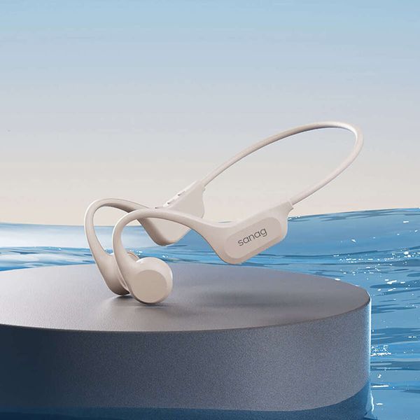 # Sanag B60 True Bone Conduction Wireless Earphone Swimming Riding Headphones 64GB Memory Offe Local MP3 Playback Earbuds