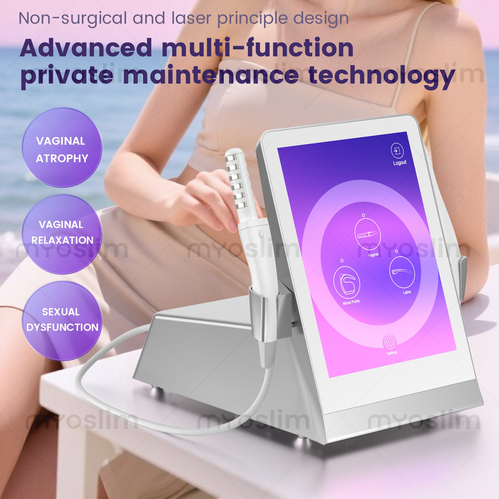 2025 Portable Venus RF Vaginal Tightening Machine Profession Postpartum repair Massage Irritation Tightening Vaginal Care