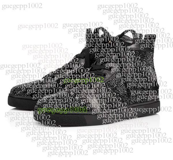 TOP chaussure Made In Italy Casual Shoes Platform shoes Paris Sneakers Vintage Men Women Spikes Low-Top Leather Brand Sole red shoes christi