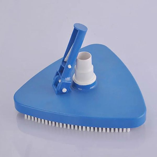 1pc Triangle Spa Swimming Pool Vacuum Cleaner Head Cleaning Brush Tool Outdoor Accessories Garden Tools Supplies 240415