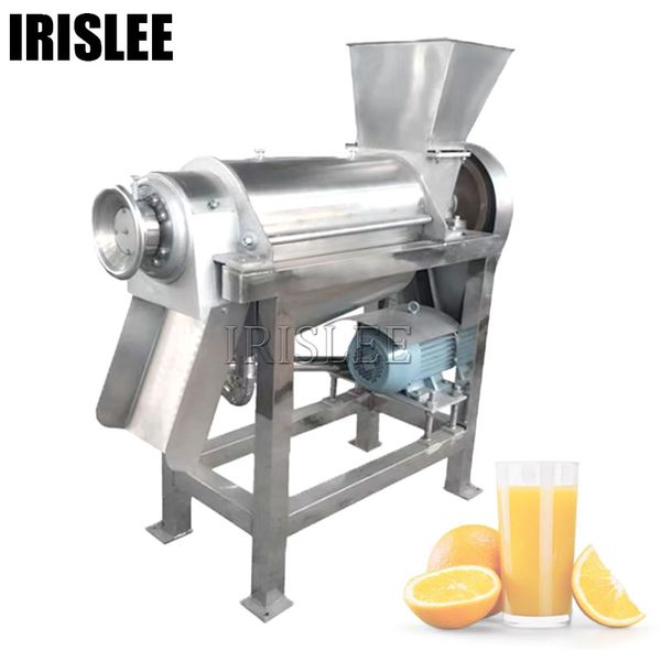 Commercial Apple Spiral Crusher Juicer Extractor Fruits Processing Machine With For Orange