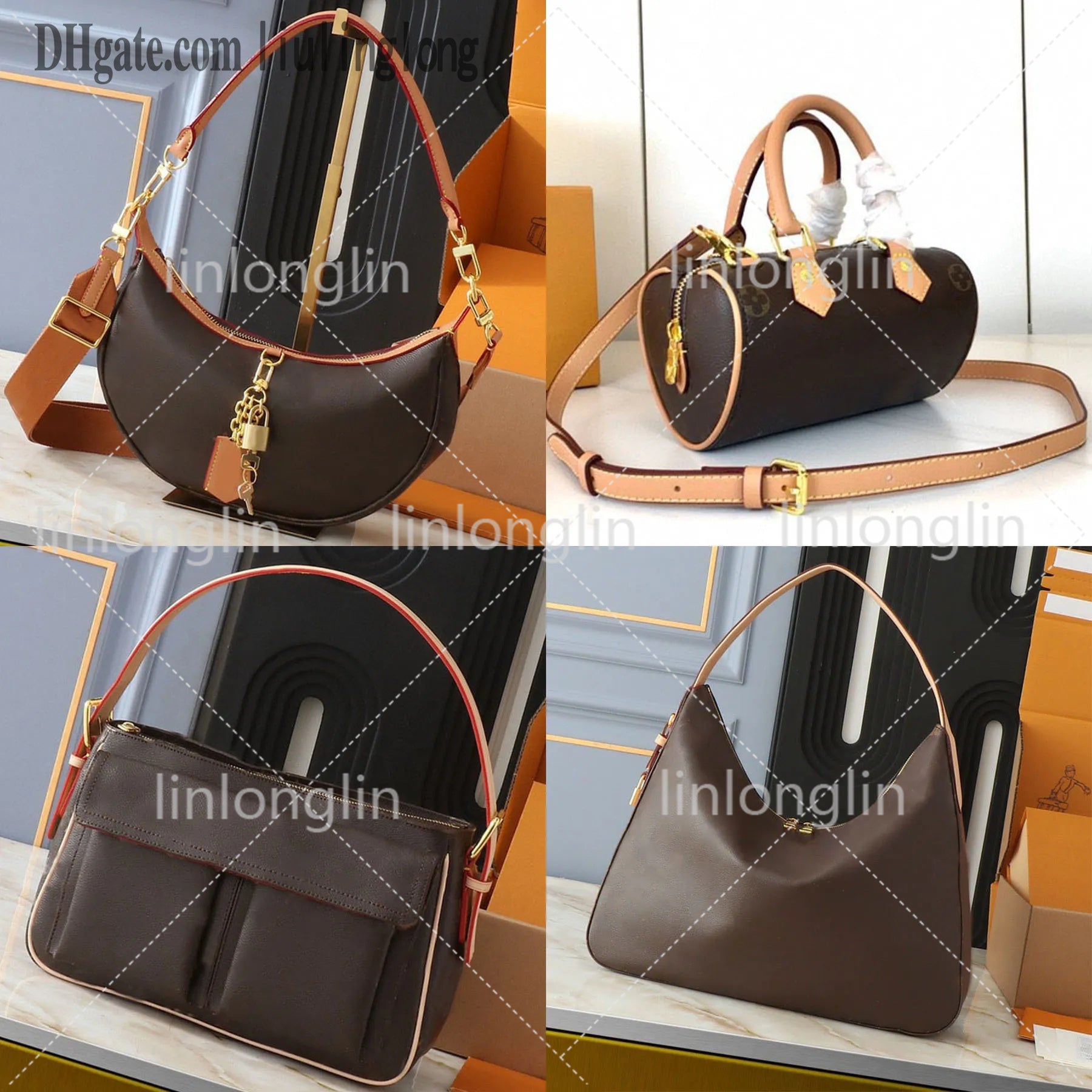 looping designer bag women bag coussin hobo tote bag shoulder bags crossbody dating totes handbag purse wallets fashion pillow totes women messenger