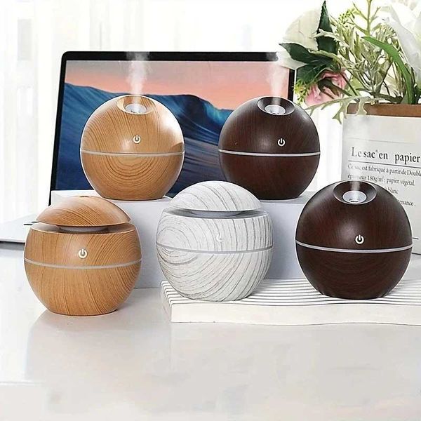 Humidifiers Portable Mini UFO Negative Ion Humidifier USB Air Humidifier Purifier Aromatic Diffuser Steam M240829 CL250104