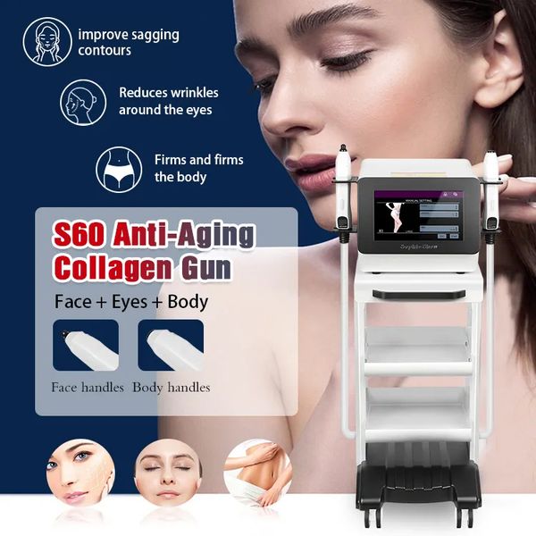 Professional 360 Monopolar RF Skin Tightening Face & Body Contouring Anti-cellulite Radiofrequency Physical Anti-aging Equipment Collagen Gu