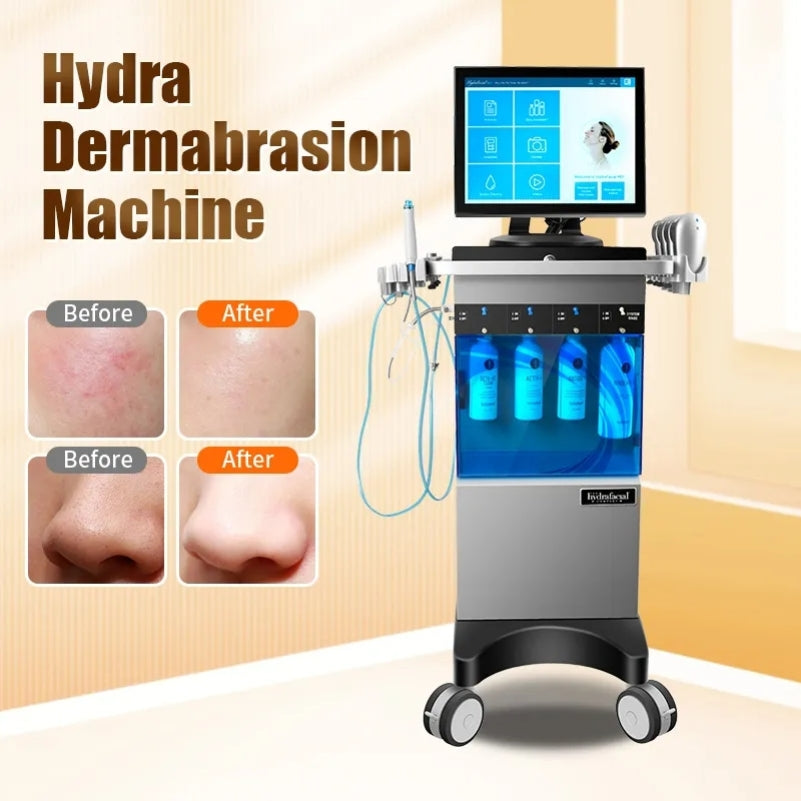 Professional Hydra Dermabrasion facial Skin Care Machine Remove Blackhead Facial Cleaning Rejuvenation