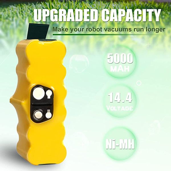 14.4V Battery for iRobot Roomba 500 600 700 800 900 595 620 650 780 890 Battery Rechargeable Battery Vacuum Cleaner 620 650 770