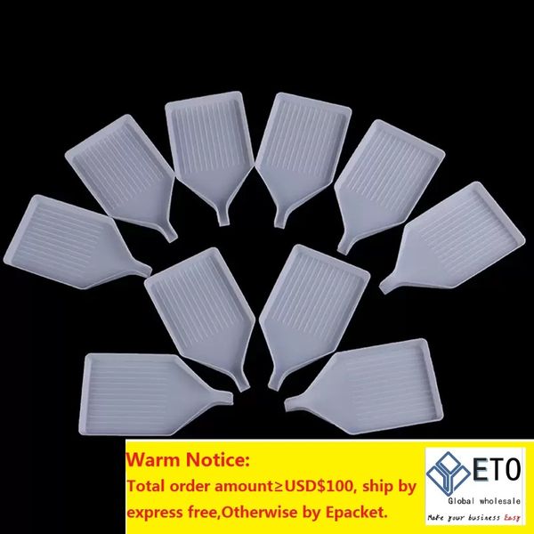 DIY Diamond Tray Drill Plate Painting Accessories Square Shape Diamond Painting Cross Stitch Embroidery Plastic Tools