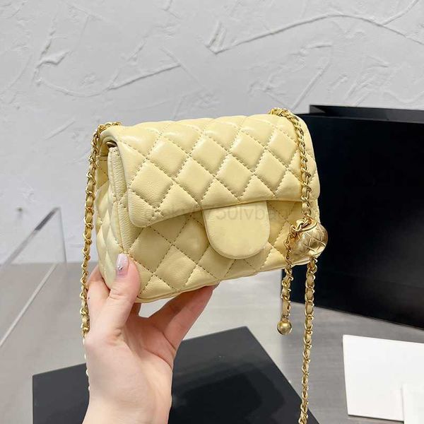 channelpurse chanalbag bag Luxury Designer Classic Mini Flap Gold Crush Ball Quilted Bags Crossbody Purse Adjustable Strap Large Capacity Fa