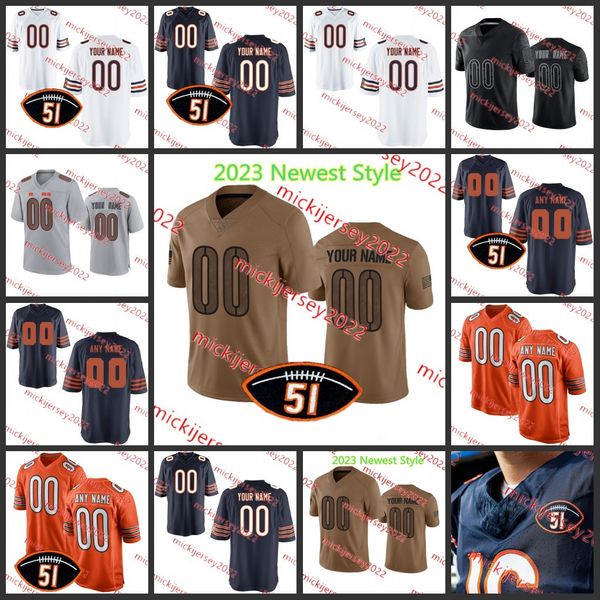 Dick Butkus Brian Urlacher Mike Ditka Jersey Custom Stitched Mens Youth 75 Kyle Long 34 Walter Payton 33 Charles Tillman 23 Devin Hester Aki