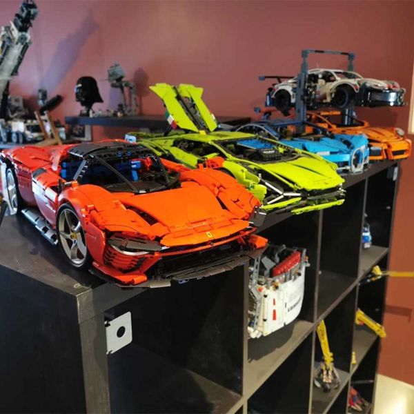 Blocks Compatible 42115 42143 Technical Car Model Building Blocks for Adults Bricks Toys for Boys Constructor Gifts Kids Y240912JV6G