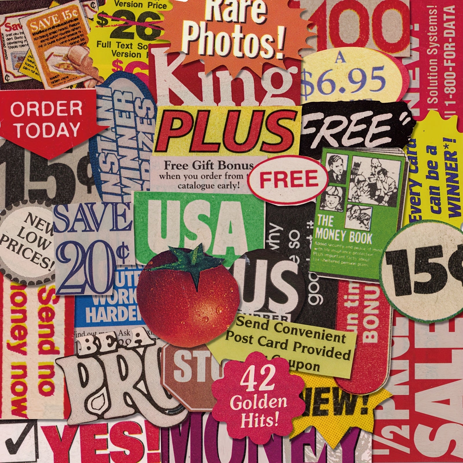 TEMU 50pcs Vintage Cartoon Stickers - Reusable , Pre- Irregular Shapes For Scrapbooking, Laptops, Water Bottles, Junk Journals - Mixed Colors,