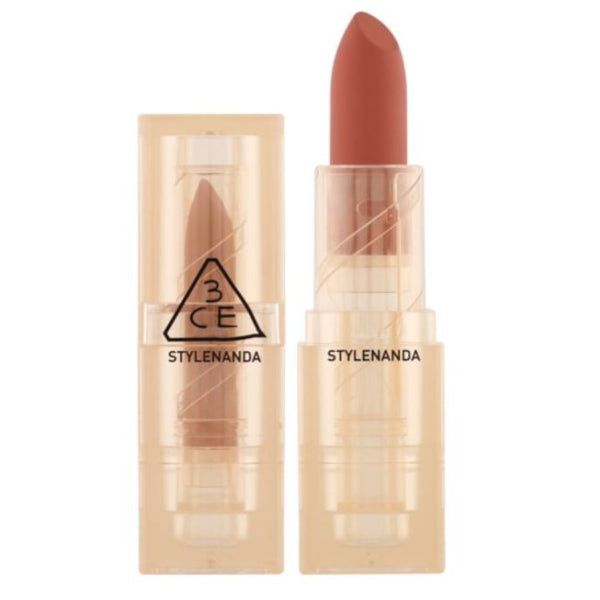 3CE - Soft Matte Lipstick Clear Layer Warm Edition - 3.5g - Soft Mellow
