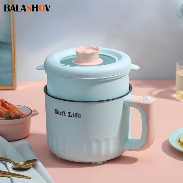 18L Multifunctional Electric Pan Mini Rice Cooker Multicooker Skillet Nonstick Cookware Pot Home and Kitchen Items Appliance 240528