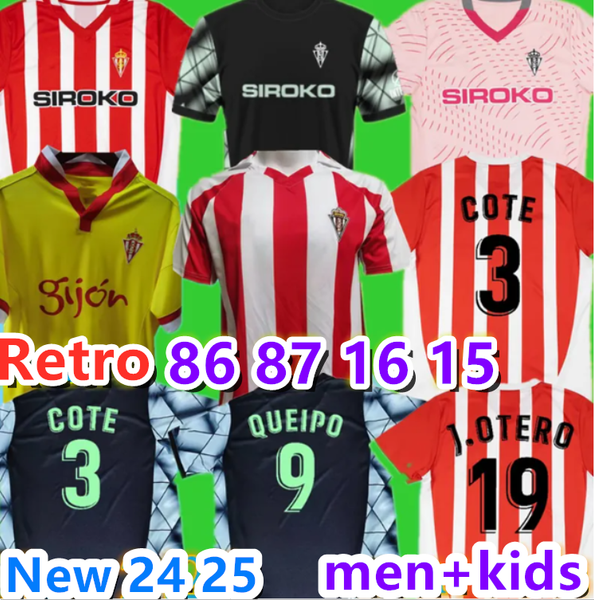 16-XXL 24 25 Gijon Soccer Jerseys SADIQ P.GARCIA VILLAR 2024 Home UD Almeria AKIEME JUAN SOUSA Retro 86 87 16 15 Football Shirts menS RIVERA