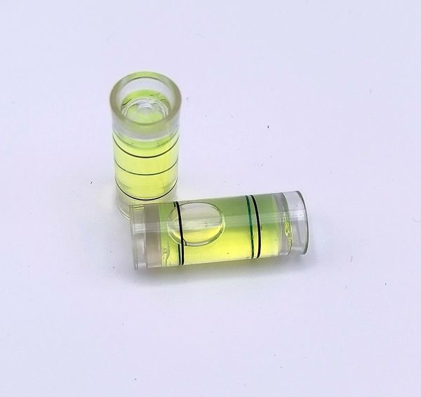 12 size Mini Spirit Levels Level Measuring Instruments Bubble Level Diameter 9.5mmx25mm Picture Mural HangingGSH