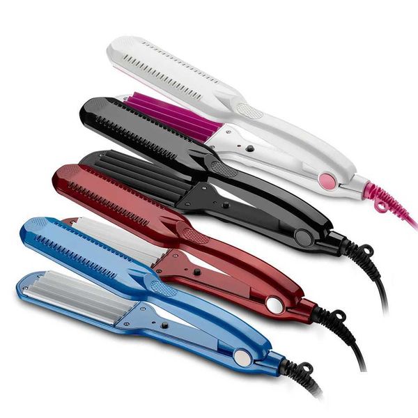 Hair Curlers Straighteners Professional curling iron for dry and wet use ceramic with temperature controlled wave tools H241121