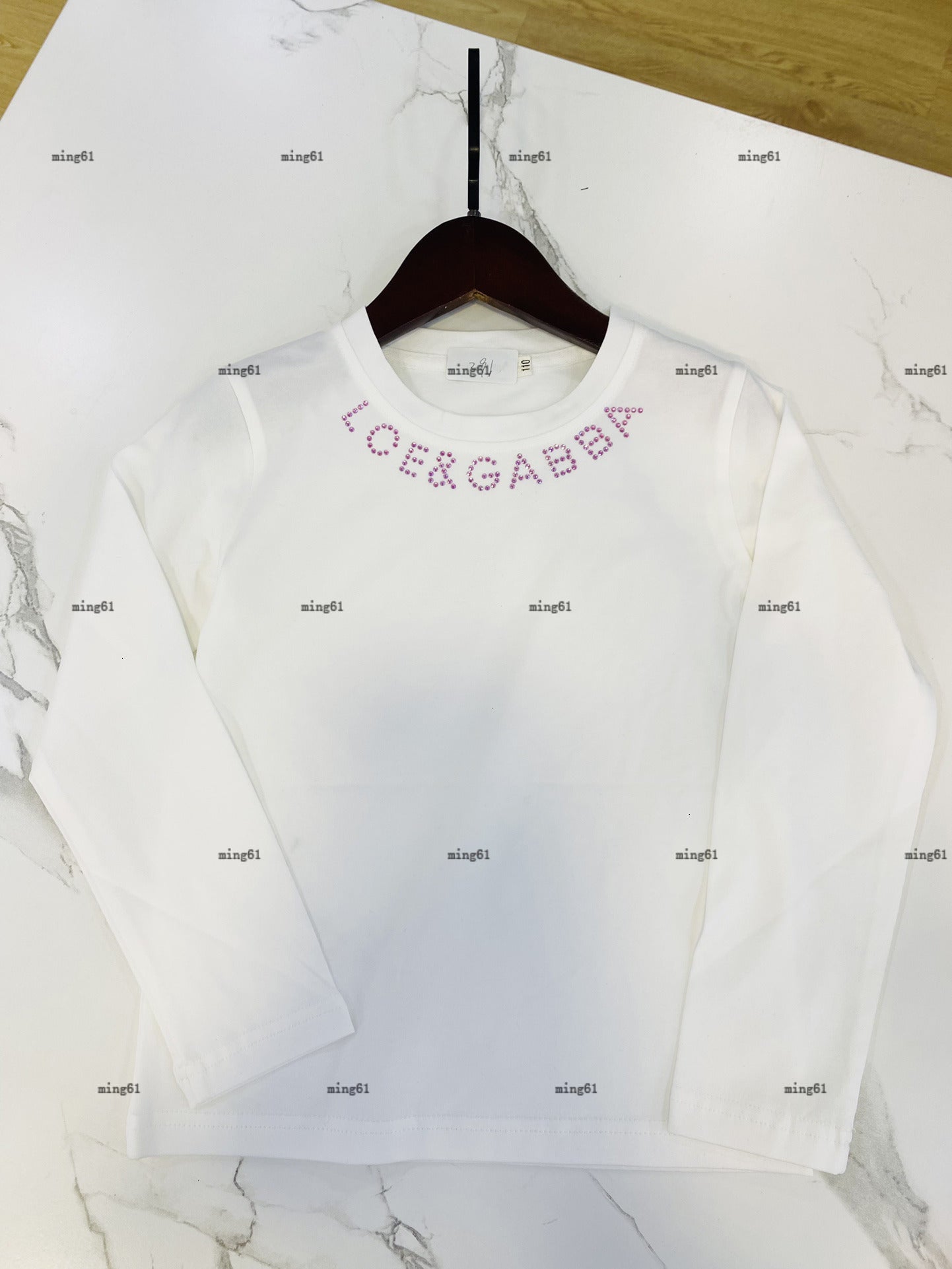 Brand baby Hoodies Stitched diamond letter design Pullover Autumn child sweater kids designer clothes Boys girl sweatshirts A813X22N208