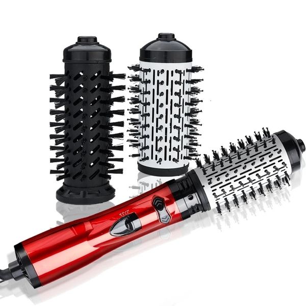 3 In 1 Rotating Styler Curg Irons Automatic Curler Air Brush Dryer Comb Hair Styg Tools 230907