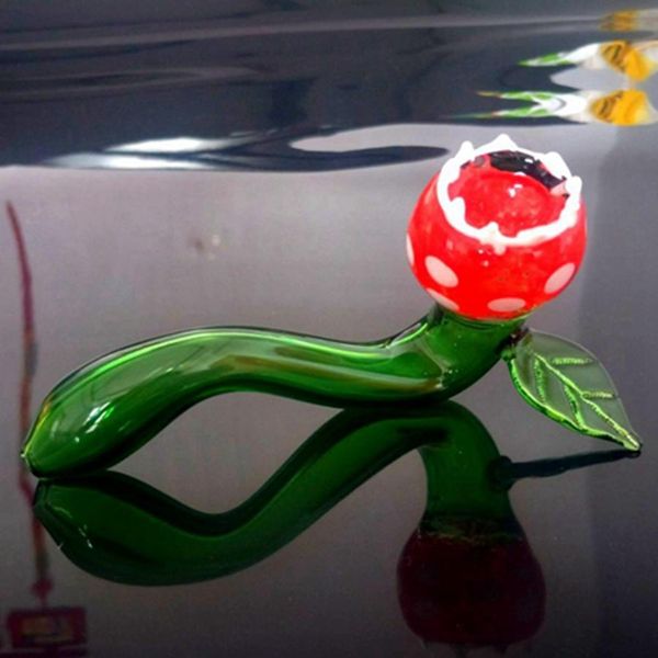 pipes smoking accessories bong heady glass flower smoking pipes colorful hand pipes bubbler dab rig drop shipping christmas gift