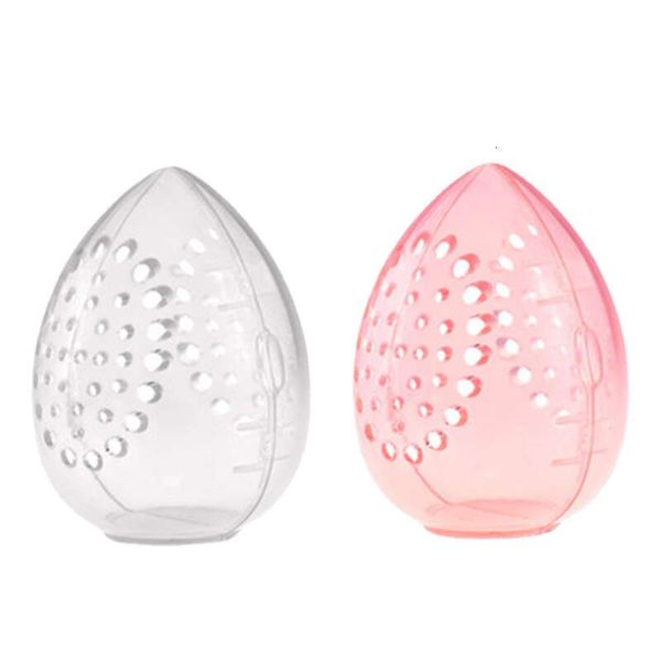 Beauty 1PC Sponge Stand Egg Storage Case Makeup Blender Puff Holder Empty Cosmetic Transparent Puffs Box s