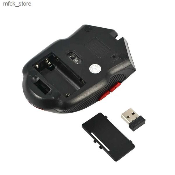2.4GHz Optical Mice Gaming with USB Receiver Gamer 6D Wireless Mouse For Computer Laptop Accessories J241220 J2252