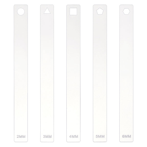 2 Sets Transparent Acrylic Clay Press Board