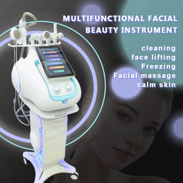 6 in 1 Professional Multifunction Facial Salon H2o2 Hydro Dermabrasion Beauty Equipment Machine for face