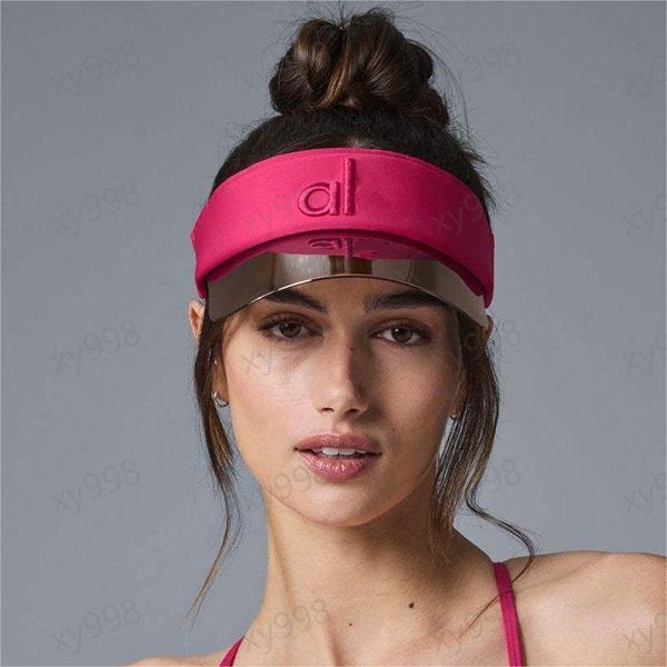 Yoga Airlift Solar Visor Cap Trucker Hats Baseball Cap Yoga Hard Top Man and Women Casual Holiday Sun Protection Sun Hat UV Resistant Train