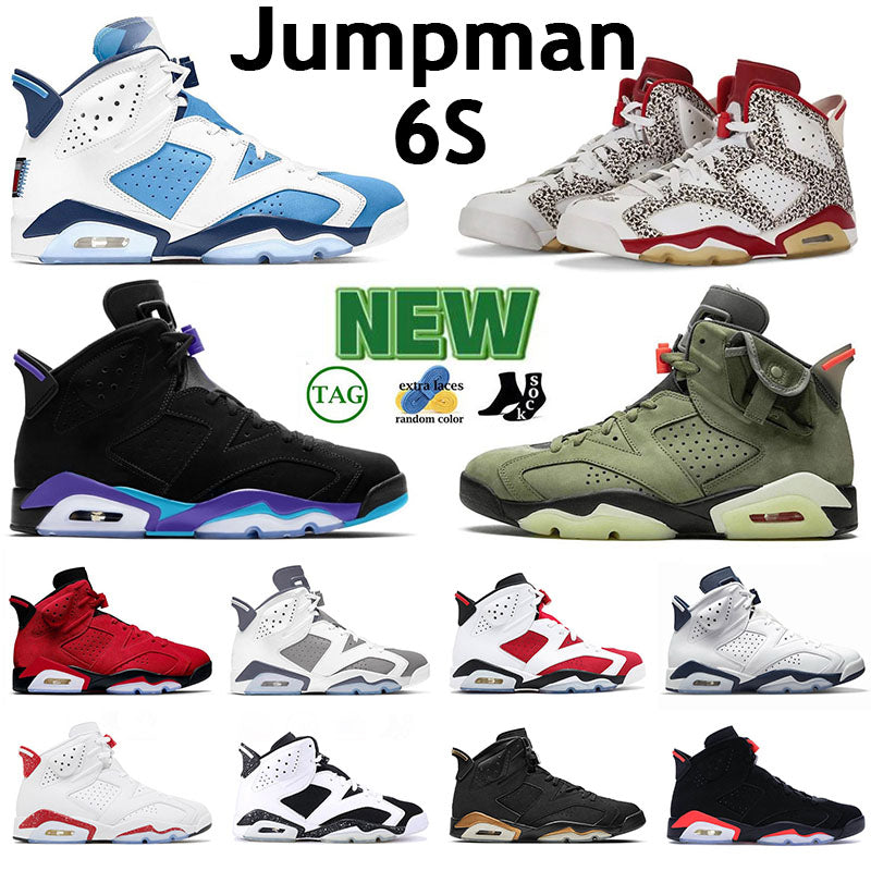 2023 Basketball shoe jmpman 6s mens womens sports sneakers Georgetcown Gold Hoops Aqua Donda West Midnight Navy Cactus Jack outdoor designer trainer